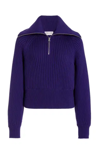 HIGH SPORT Chester Ribbed-Knit Cotton-Blend Sweater | Thumbnail 7 HIGH SPORT Chester Ribbed-Knit Cotton-Blend Sweater | Thumbnail 7