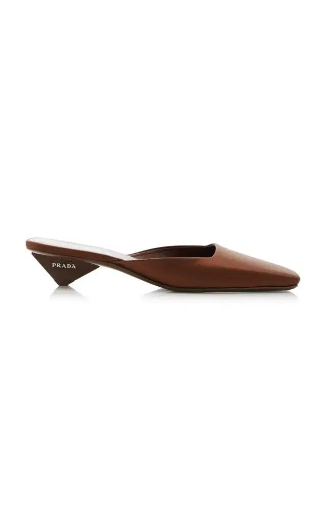 Prada Satin Mules