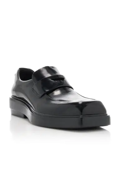 Prada Leather Loafers | Thumbnail 4 Prada Leather Loafers | Thumbnail 4