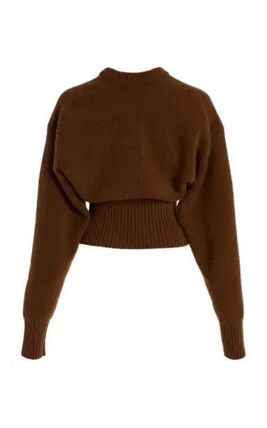 Proenza Schouler Randi Cropped Rib-Knit Sweater | Thumbnail 5