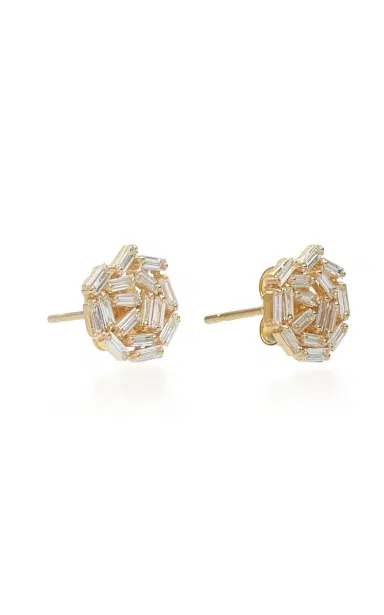 Suzanne Kalan 18K Gold Diamond Earrings | Thumbnail 3