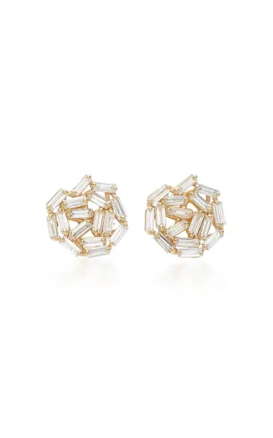 Suzanne Kalan 18K Gold Diamond Earrings | Thumbnail 4