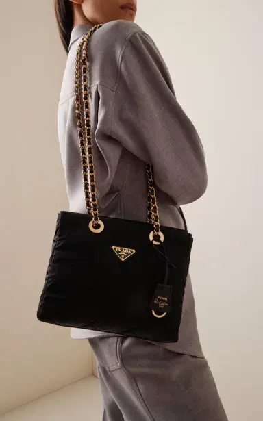 Prada Small Re-Edition 1995 Chaîne Re-Nylon Tote Bag | Thumbnail 2