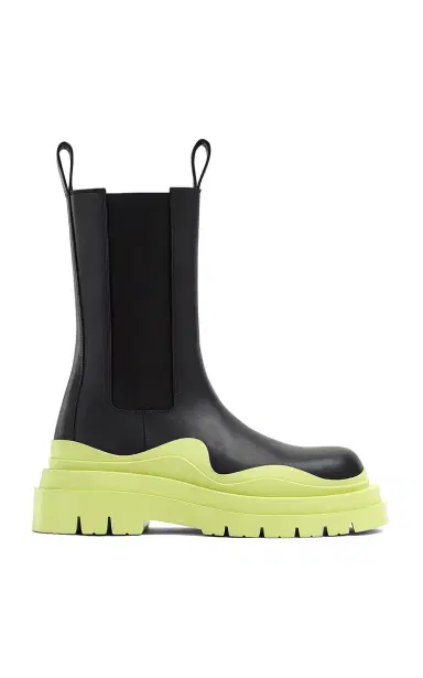 Bottega Veneta The Tire Leather Boots | Thumbnail 1