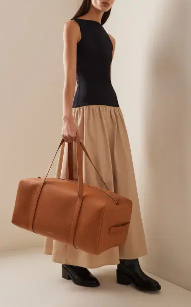 The Row Gio Leather Duffle Bag | Thumbnail 2 The Row Gio Leather Duffle Bag | Thumbnail 2