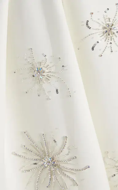 Huishan Zhang May Crystal-Embellished Scuba Midi Dress | Thumbnail 5 Huishan Zhang May Crystal-Embellished Scuba Midi Dress | Thumbnail 5