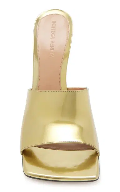 Bottega Veneta Mirror Stretch Leather Slide Sandals | Thumbnail 3