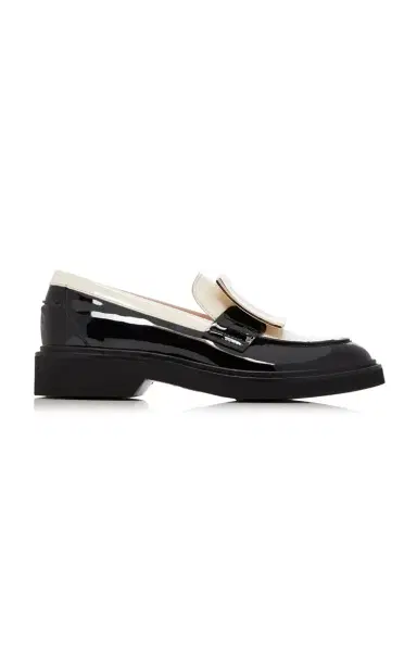 Roger Vivier Viv' Rangers Buckle-Embellished Loafers | Thumbnail 1 Roger Vivier Viv' Rangers Buckle-Embellished Loafers | Thumbnail 1