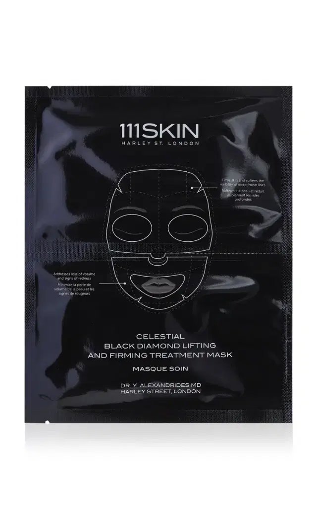 111SKIN Set-of-Five Celestial Black Diamond Lifting and Firming Face Masks