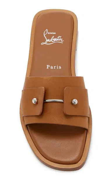 Christian Louboutin Chambelimule Leather Sandals | Thumbnail 3 Christian Louboutin Chambelimule Leather Sandals | Thumbnail 3