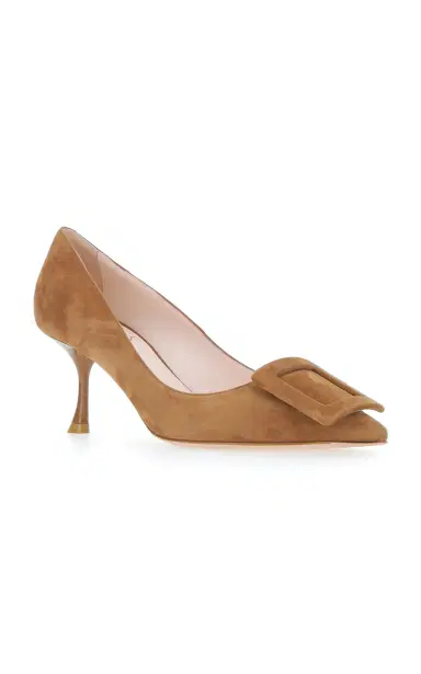 Roger Vivier Viv In The City Leather Pumps | Thumbnail 3