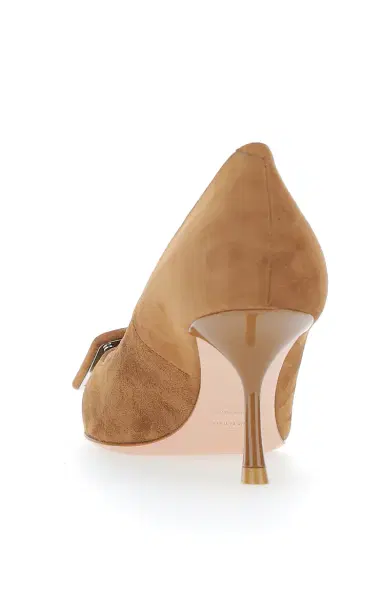 Roger Vivier Viv In The City Leather Pumps | Thumbnail 4