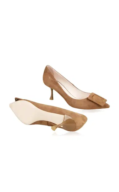 Roger Vivier Viv In The City Leather Pumps | Thumbnail 7