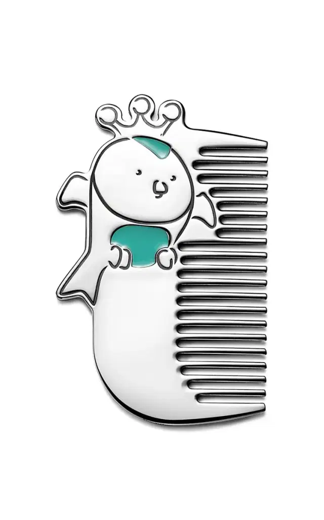 Tiffany & Co. Tiny Bird Sterling Silver Baby Comb