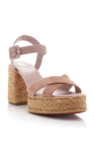 Christian Louboutin Calakala 85mm Suede Sandals | Thumbnail 4 Christian Louboutin Calakala 85mm Suede Sandals | Thumbnail 4