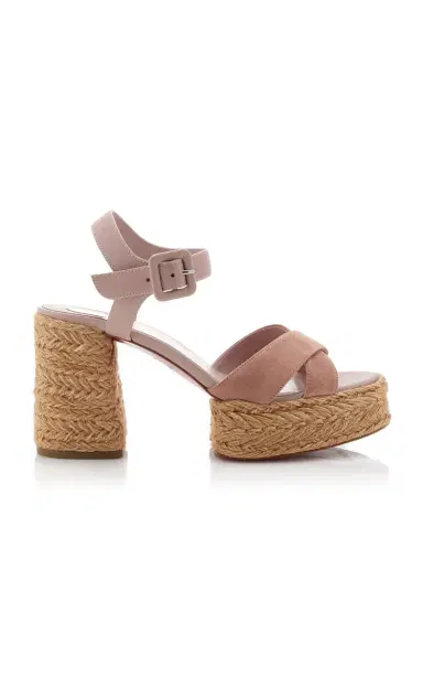 Christian Louboutin Calakala 85mm Suede Sandals | Thumbnail 1 Christian Louboutin Calakala 85mm Suede Sandals | Thumbnail 1