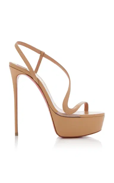 Christian Louboutin Rosalie 150 Leather Platform Sandals | Thumbnail 1 Christian Louboutin Rosalie 150 Leather Platform Sandals | Thumbnail 1