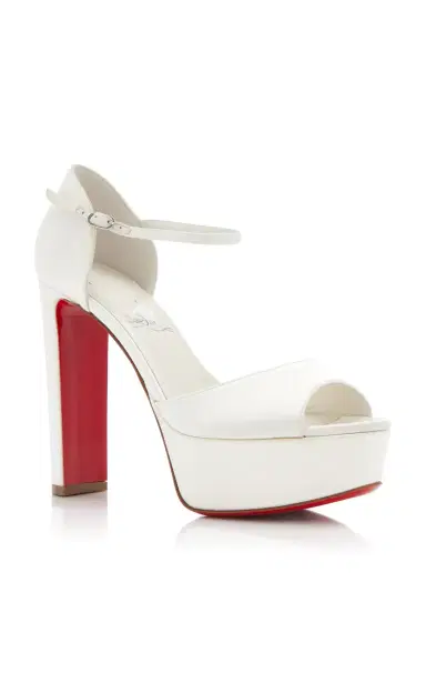 Christian Louboutin Sandaloo 130mm Crepe-Satin Platform Sandals | Thumbnail 4