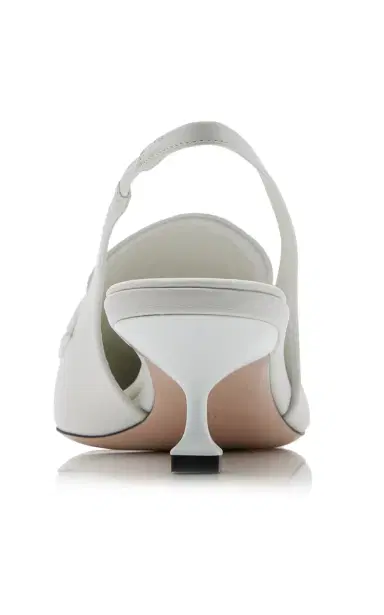 Miu Miu Slingback Leather Penny Loafers | Thumbnail 5 Miu Miu Slingback Leather Penny Loafers | Thumbnail 5
