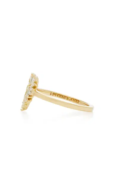 Suzanne Kalan 18K Yellow Gold Heart Ring | Thumbnail 4