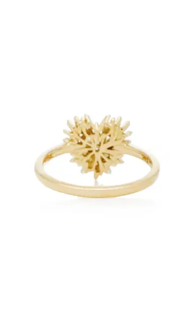 Suzanne Kalan 18K Yellow Gold Heart Ring | Thumbnail 5