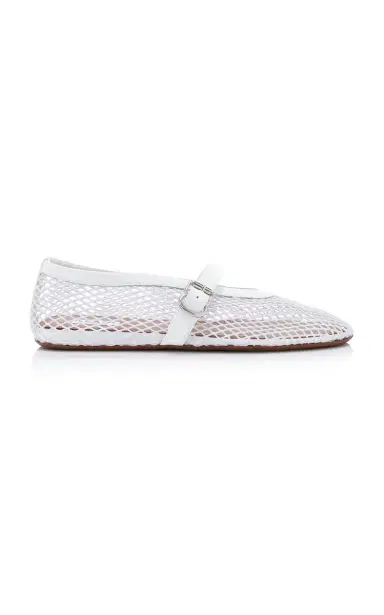 Alaïa Mesh Mary Jane Flats | Thumbnail 2 Alaïa Mesh Mary Jane Flats | Thumbnail 2