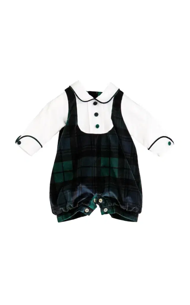 Jesurum Dorado Infants' Velvet Baby Romper