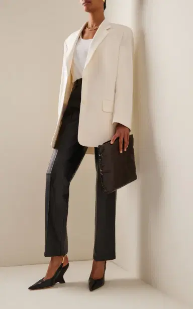 Bottega Veneta Punta Leather Slingback Pumps | Thumbnail 3 Bottega Veneta Punta Leather Slingback Pumps | Thumbnail 3