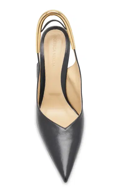 Bottega Veneta Punta Leather Slingback Pumps | Thumbnail 4 Bottega Veneta Punta Leather Slingback Pumps | Thumbnail 4