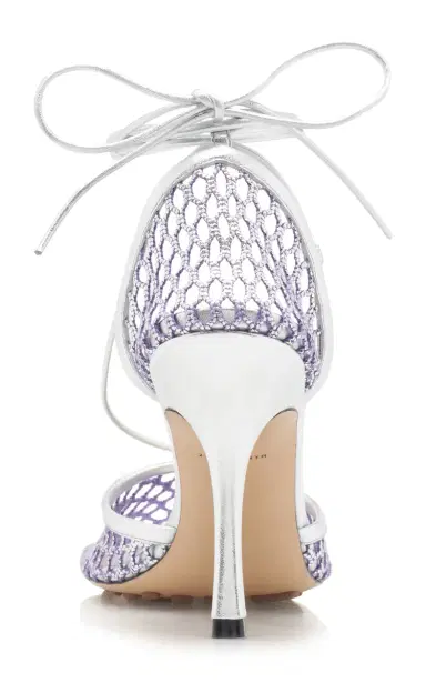 Bottega Veneta Stretch Metallic Sandals | Thumbnail 5 Bottega Veneta Stretch Metallic Sandals | Thumbnail 5