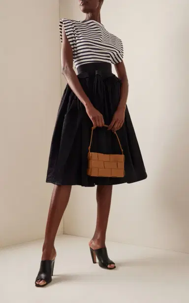 Bottega Veneta Lagoon Leather Mule Sandals | Thumbnail 2