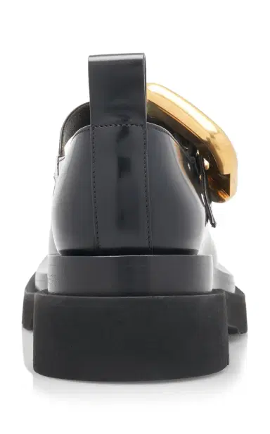 Bottega Veneta Lug-Sole Vinyl Flats | Thumbnail 4