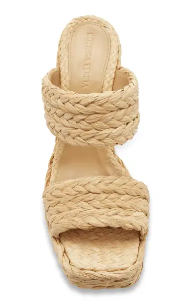 Bottega Veneta Trinity Raffia Sandals | Thumbnail 3 Bottega Veneta Trinity Raffia Sandals | Thumbnail 3
