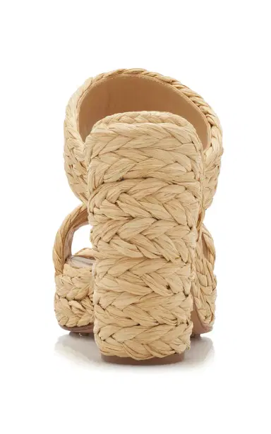Bottega Veneta Trinity Raffia Sandals | Thumbnail 4 Bottega Veneta Trinity Raffia Sandals | Thumbnail 4