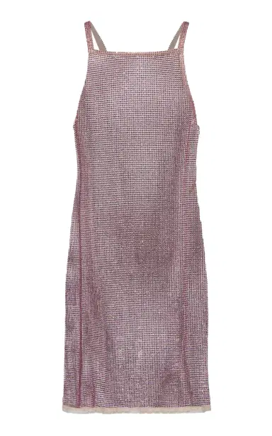 Prada Sequin-Embroidered Mesh Mini Dress | Thumbnail 5 Prada Sequin-Embroidered Mesh Mini Dress | Thumbnail 5