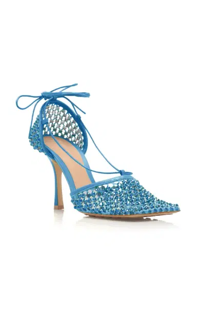 Bottega Veneta Sparkle Stretch Sandals | Thumbnail 3