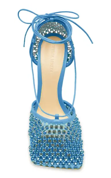Bottega Veneta Sparkle Stretch Sandals | Thumbnail 4