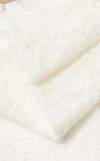 Valentino Garavani Lace Knee-High Socks | Thumbnail 3