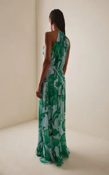 Francesca Miranda Exclusive Ivy-Printed Silk Gown | Thumbnail 4 Francesca Miranda Exclusive Ivy-Printed Silk Gown | Thumbnail 4