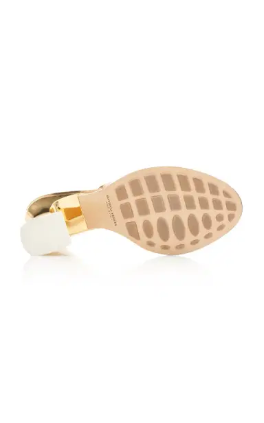 Bottega Veneta Cha-Cha Metallic Leather Sandals | Thumbnail 6 Bottega Veneta Cha-Cha Metallic Leather Sandals | Thumbnail 6