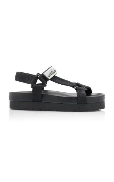 Bottega Veneta Trip Nylon Tech Slingback Sandals | Thumbnail 6 Bottega Veneta Trip Nylon Tech Slingback Sandals | Thumbnail 6
