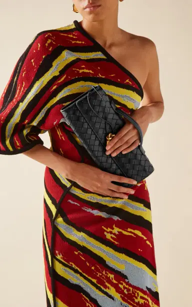 Bottega Veneta Long Andiamo Intrecciato Leather Clutch | Thumbnail 2