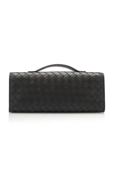 Bottega Veneta Long Andiamo Intrecciato Leather Clutch | Thumbnail 4