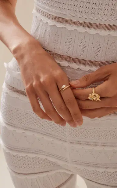 Mazarin 18K Recycled Yellow Gold Eboris Ring | Thumbnail 2
