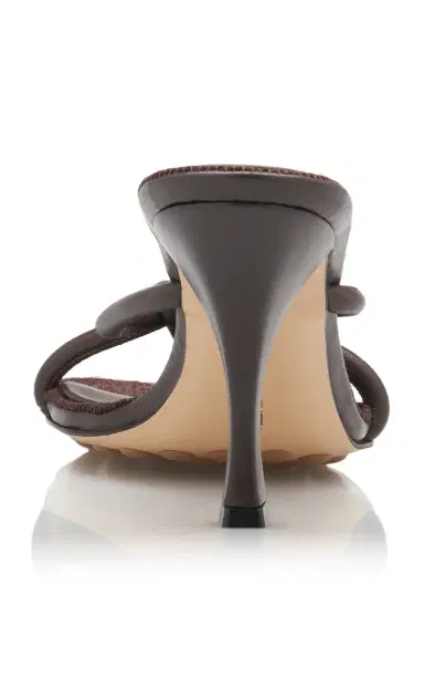 Bottega Veneta Blink Jute-Trimmed Leather Sandals | Thumbnail 4
