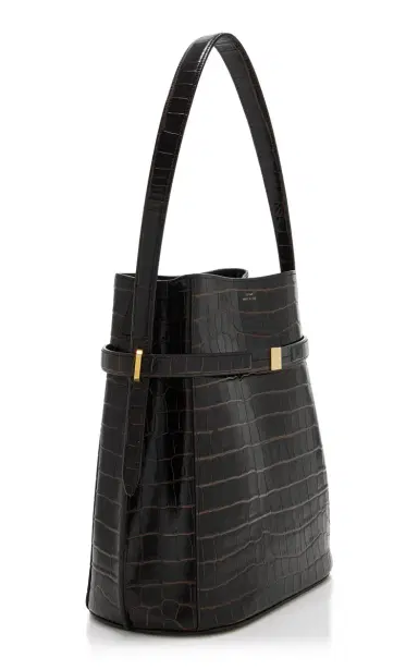 TOTEME Belted Croco-embossed Bucket Bag | Thumbnail 3 TOTEME Belted Croco-embossed Bucket Bag | Thumbnail 3
