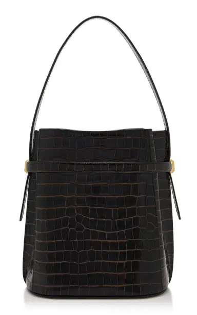 TOTEME Belted Croco-embossed Bucket Bag | Thumbnail 4 TOTEME Belted Croco-embossed Bucket Bag | Thumbnail 4