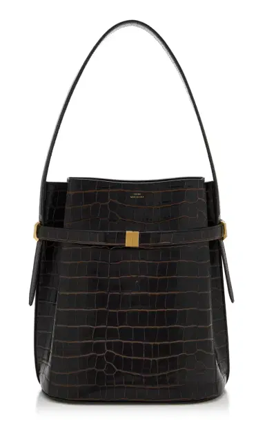TOTEME Belted Croco-embossed Bucket Bag | Thumbnail 6 TOTEME Belted Croco-embossed Bucket Bag | Thumbnail 6