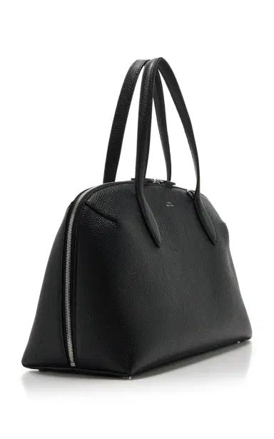 TOTEME Medium Grained Leather Lounge Zip Tote | Thumbnail 5 TOTEME Medium Grained Leather Lounge Zip Tote | Thumbnail 5