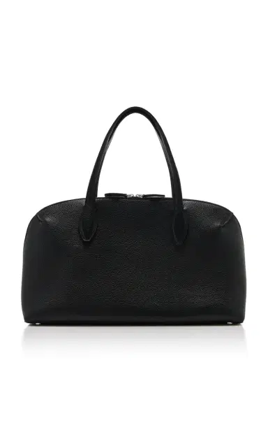 TOTEME Medium Grained Leather Lounge Zip Tote | Thumbnail 6 TOTEME Medium Grained Leather Lounge Zip Tote | Thumbnail 6